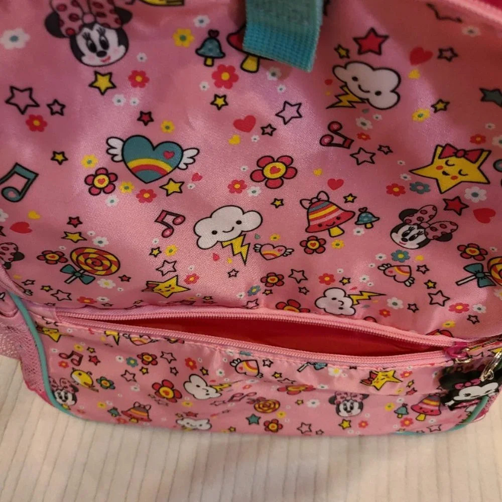 Minnie Mouse Backpack with lunch box.